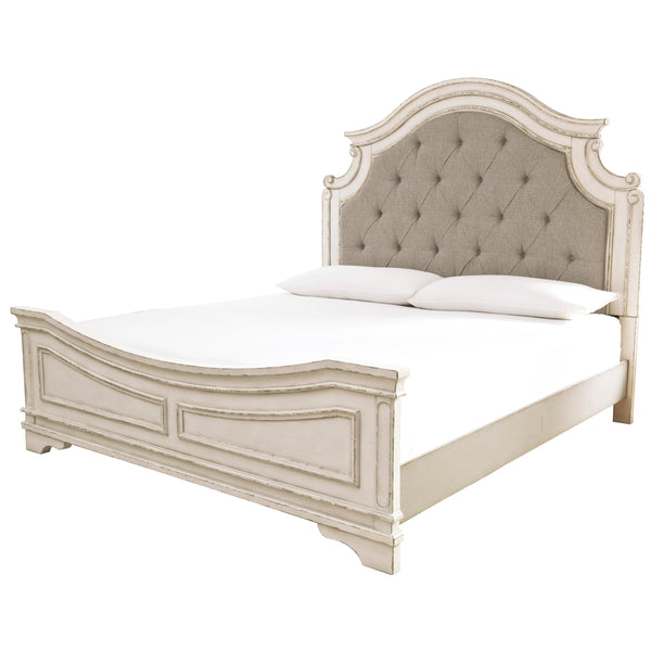 Signature Design by Ashley Realyn King Upholstered Panel Bed B743-58/B743-56/B743-97 IMAGE 1
