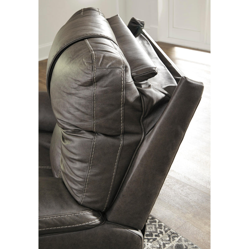 Signature Design by Ashley Wurstrow Power Leather Match Recliner U5460213 IMAGE 9