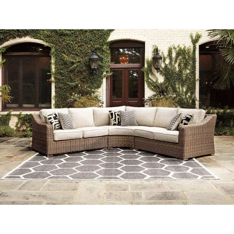 Signature Design by Ashley Outdoor Seating Sectionals P791-854/P791-851 IMAGE 2