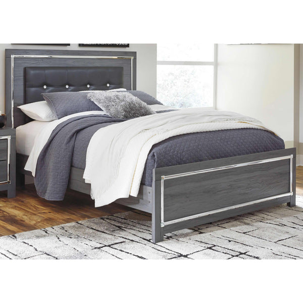 Signature Design by Ashley Lodanna Queen Upholstered Panel Bed B214-57/B214-54/B214-96 IMAGE 1