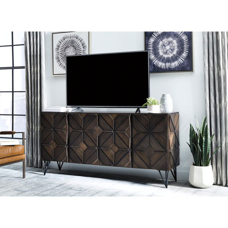 Signature Design by Ashley Chasinfield TV Stand with Cable Management W648-68 IMAGE 6