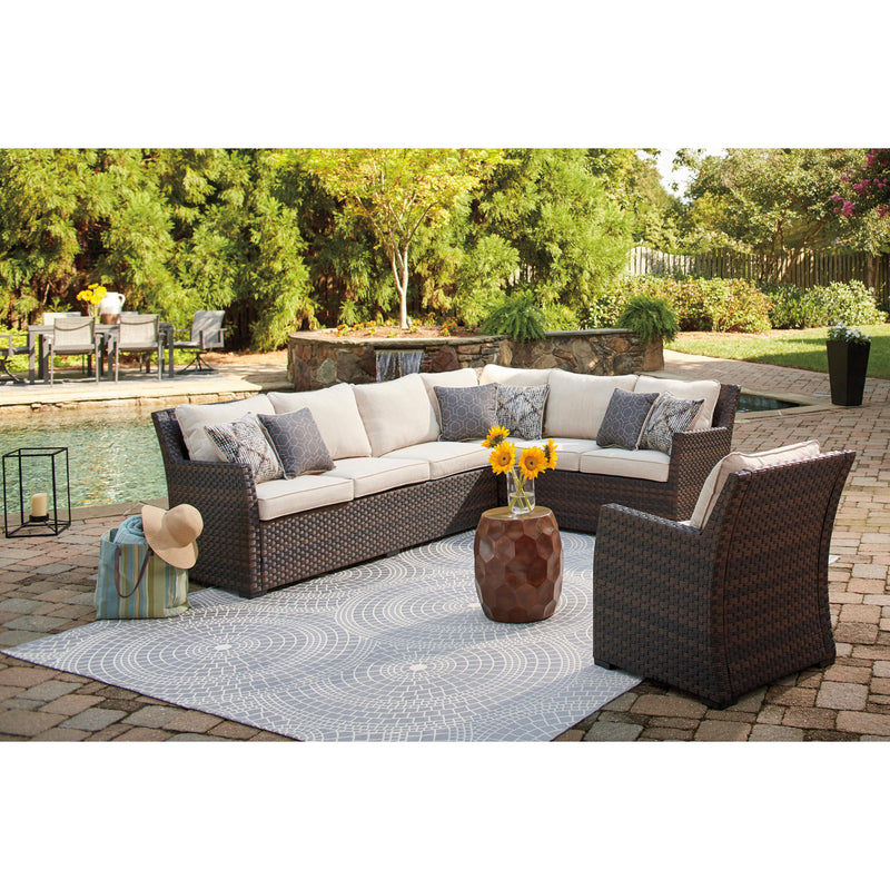 Signature Design by Ashley Outdoor Seating Sectionals P455-822 IMAGE 10