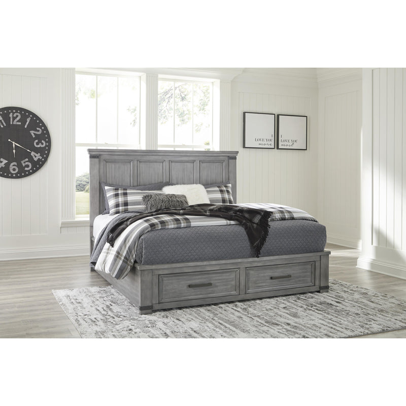 Signature Design by Ashley Russelyn California King Panel Bed with Storage B772-58/B772-56S/B772-94 IMAGE 5