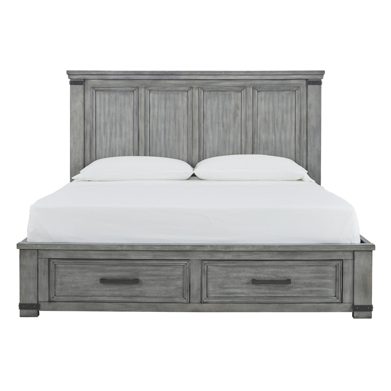 Signature Design by Ashley Russelyn King Panel Bed with Storage B772-58/B772-56S/B772-97 IMAGE 2