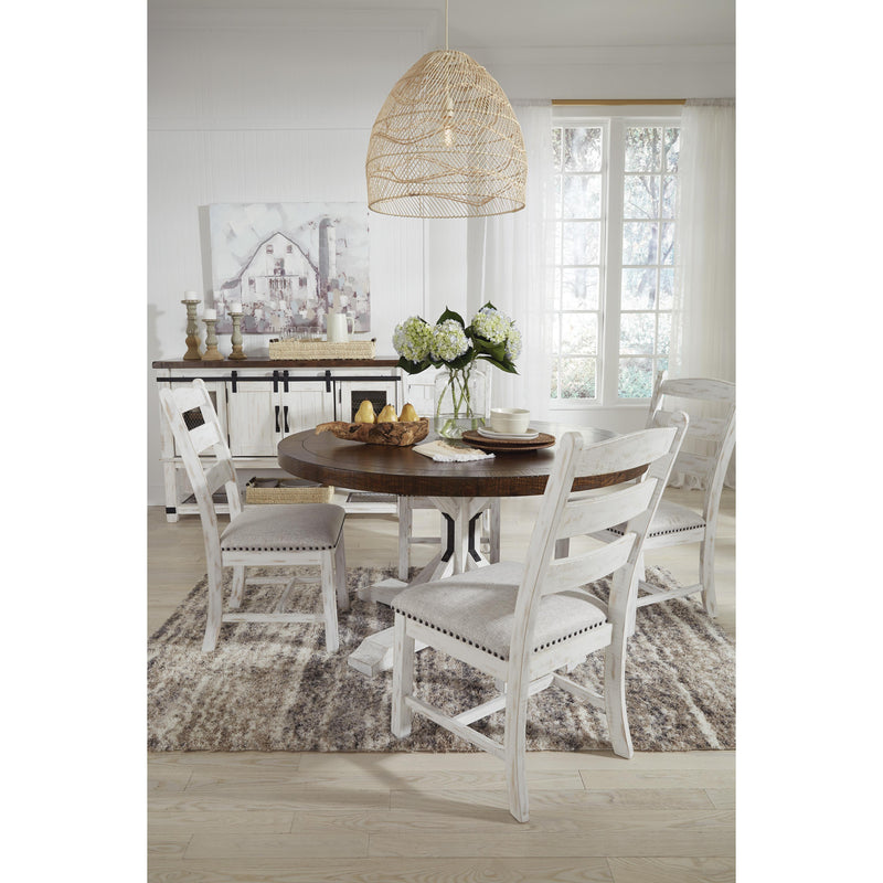 Signature Design by Ashley Round Valebeck Dining Table with Pedestal Base D546-50T/D546-50B IMAGE 9