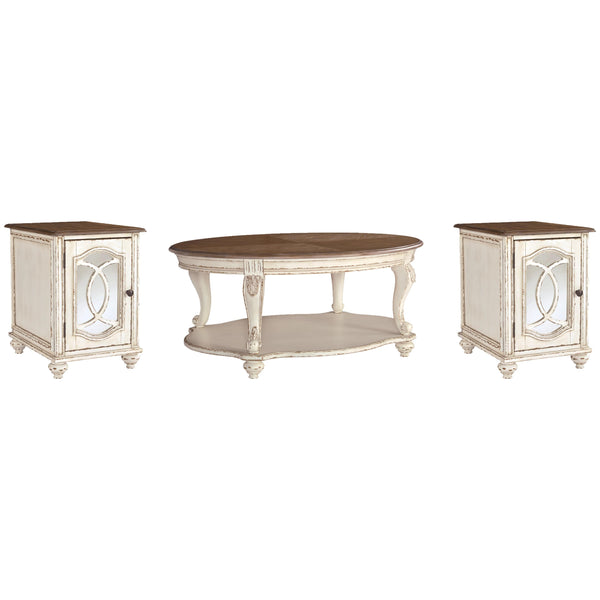Signature Design by Ashley Realyn Occasional Table Set T743-0/T743-7/T743-7 IMAGE 1